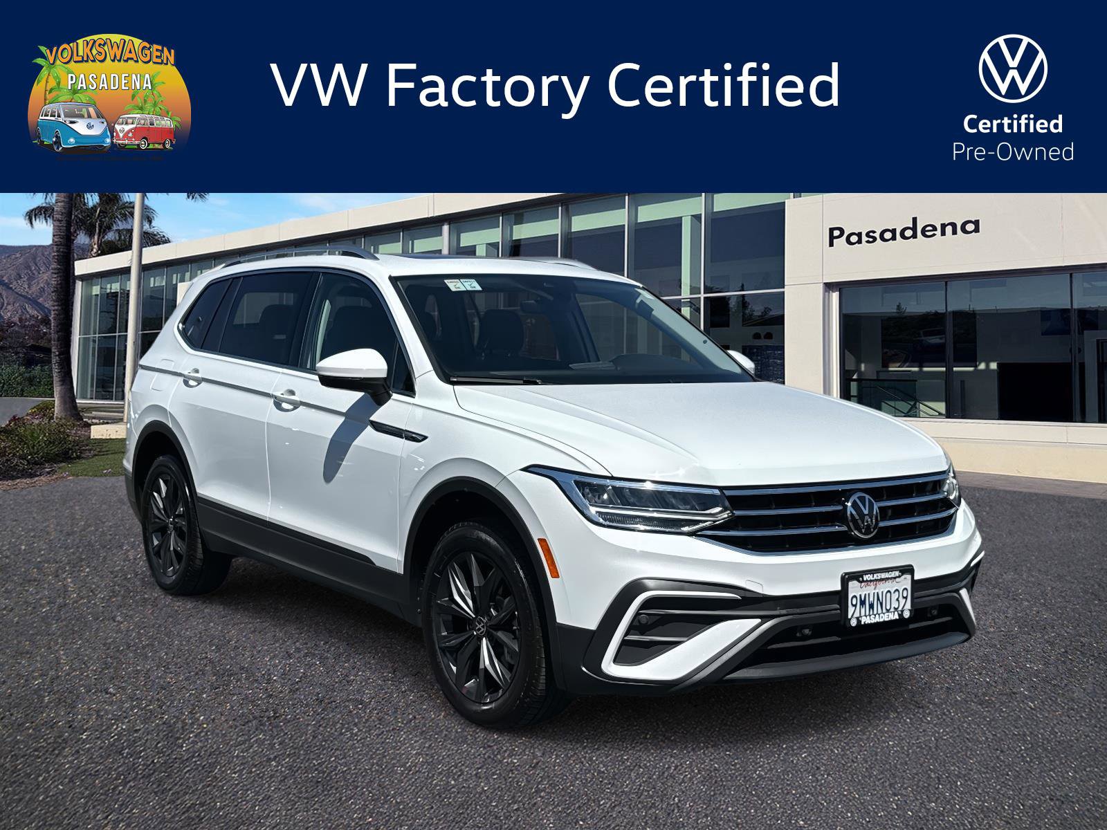 Certified 2024 Volkswagen Tiguan SE w/ Panoramic Sunroof Package