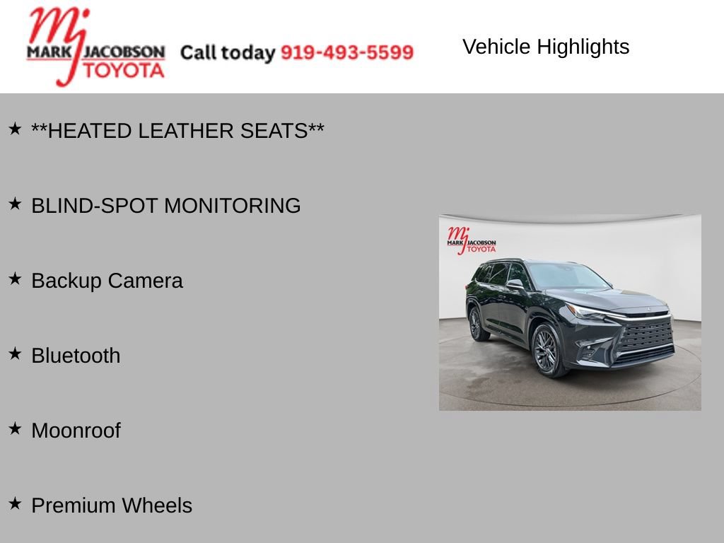 Used 2024 Lexus TX 350 FWD w/ Technology Package image 7