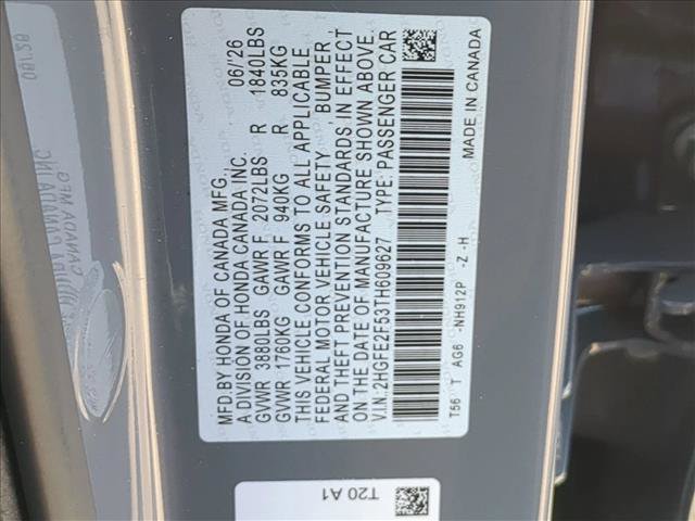 Used 2026 Honda Civic Sport image 22