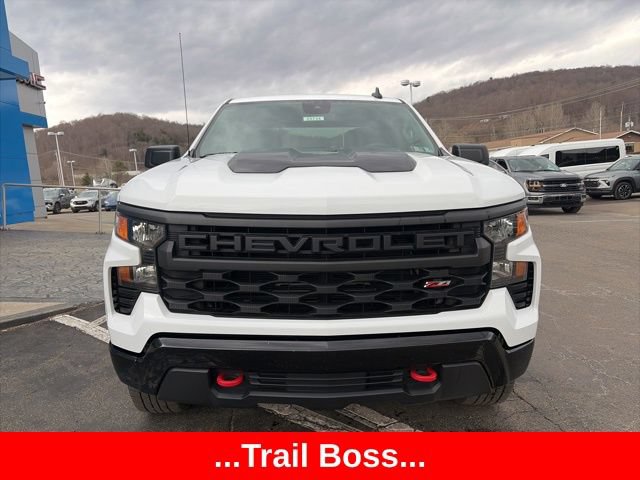 Used 2022 Chevrolet Silverado 1500 Custom Trail Boss w/ LPO, Dark Essentials Package AWD/4WD image 2