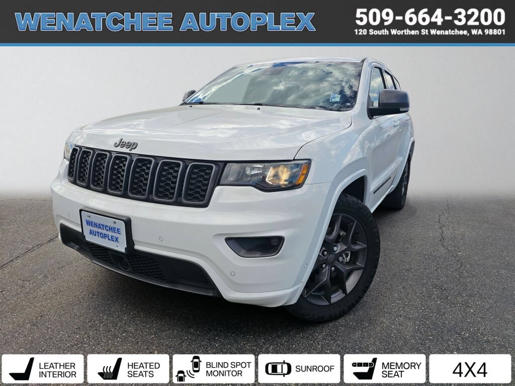 Used 2021 Jeep Grand Cherokee Limited w/ Quick Order Package 28K 80th