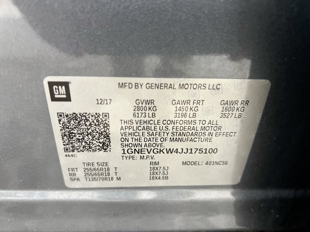 Used 2018 Chevrolet Traverse LT AWD/4WD image 28