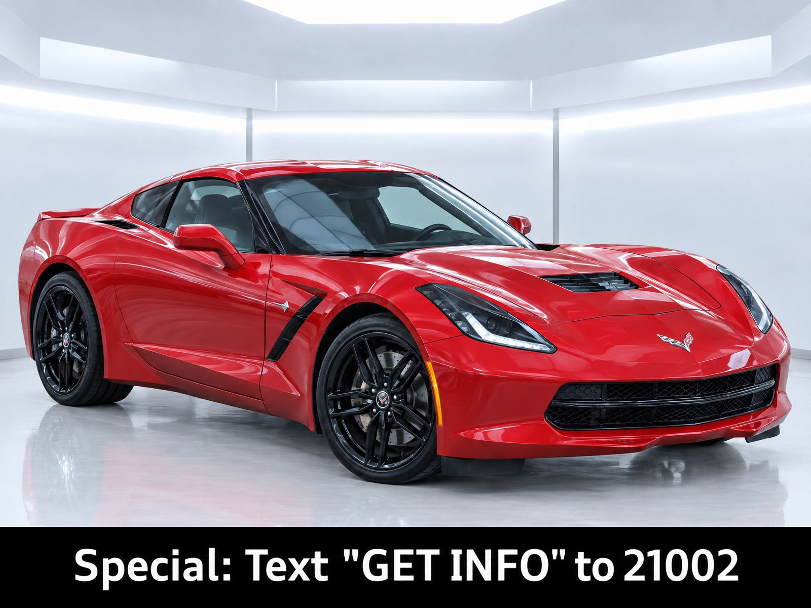 Used 2014 Chevrolet Corvette Stingray Coupe w/ 3LT Preferred Equipment Group RWD image 2