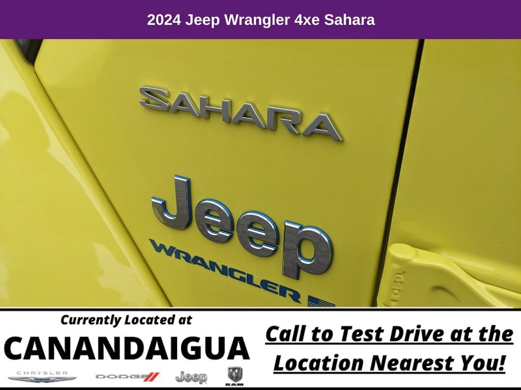 New 2024 Jeep Wrangler Unlimited Sahara w/ Safety Group AWD/4WD image 12