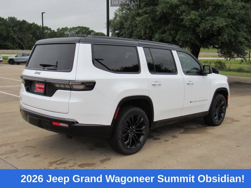 New 2026 Jeep Grand Wagoneer Summit w/ Rear Seat Video Group I AWD/4WD image 3