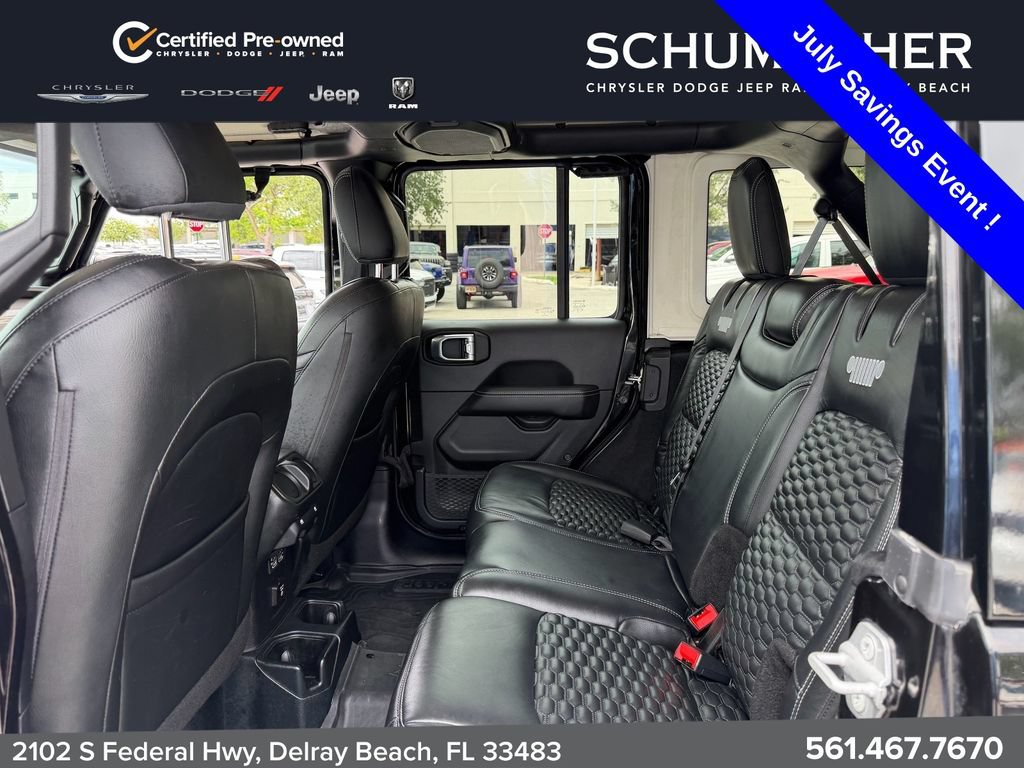 Used 2021 Jeep Wrangler Unlimited Sahara AWD/4WD image 12