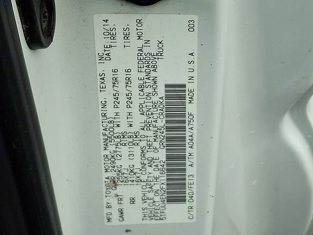 Used 2015 Toyota Tacoma 4x4 Access Cab V6 image 28