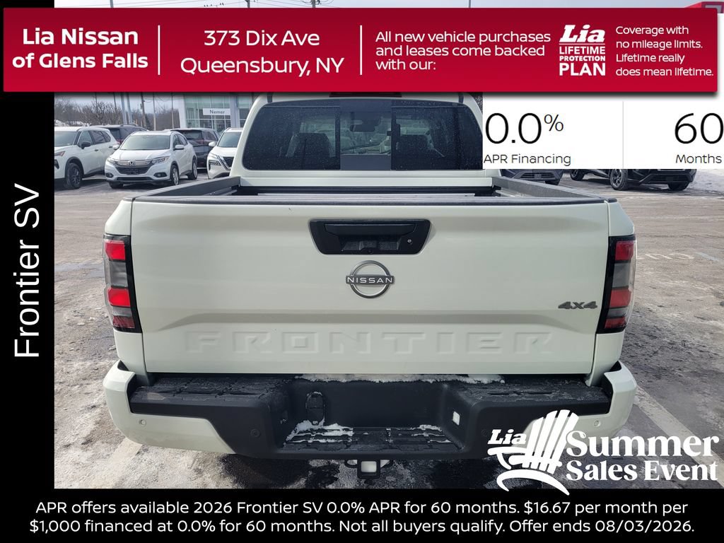 New 2026 Nissan Frontier SV w/ SV Convenience Package AWD/4WD image 4