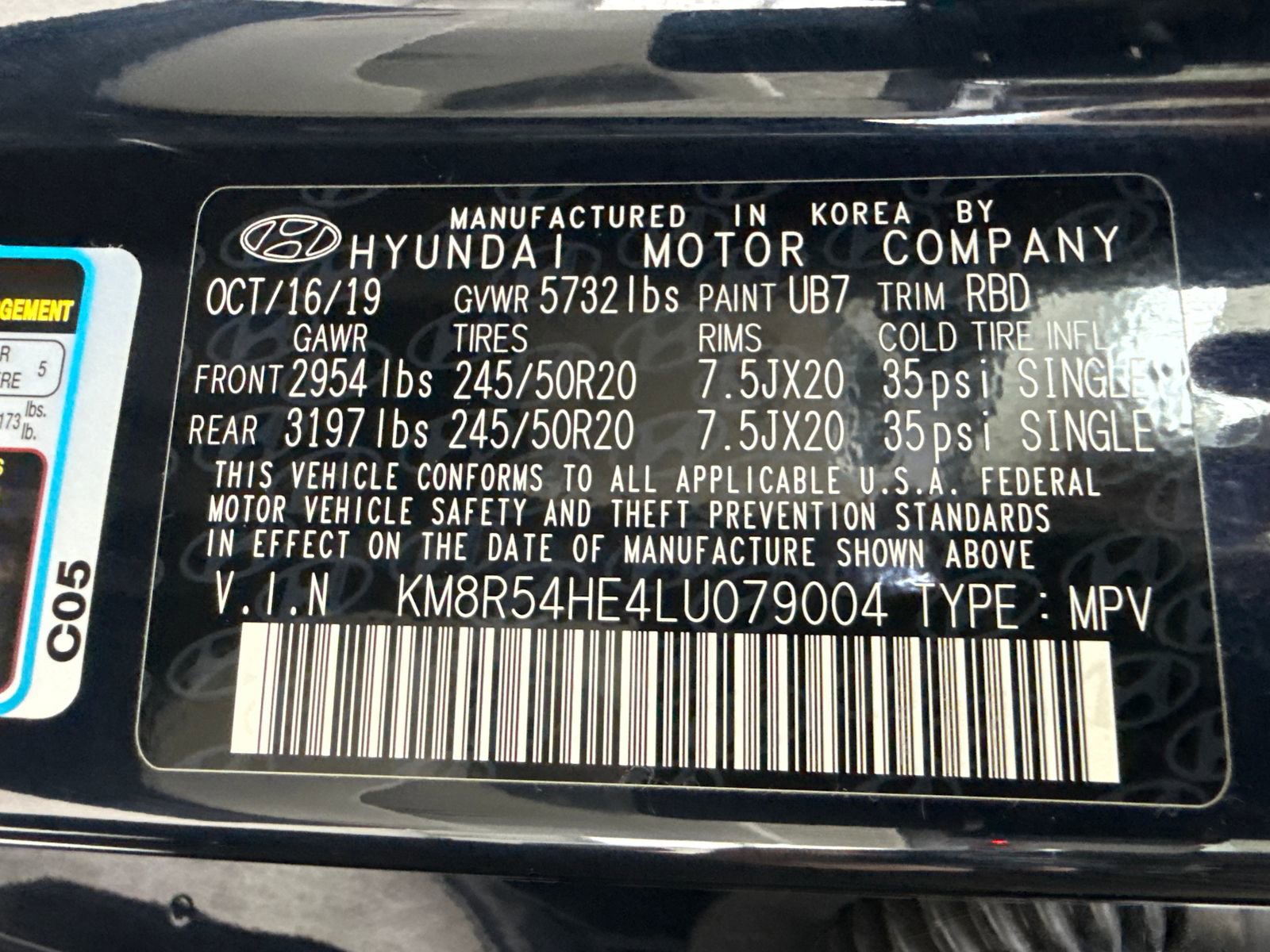 Used 2020 Hyundai Palisade Limited FWD image 56