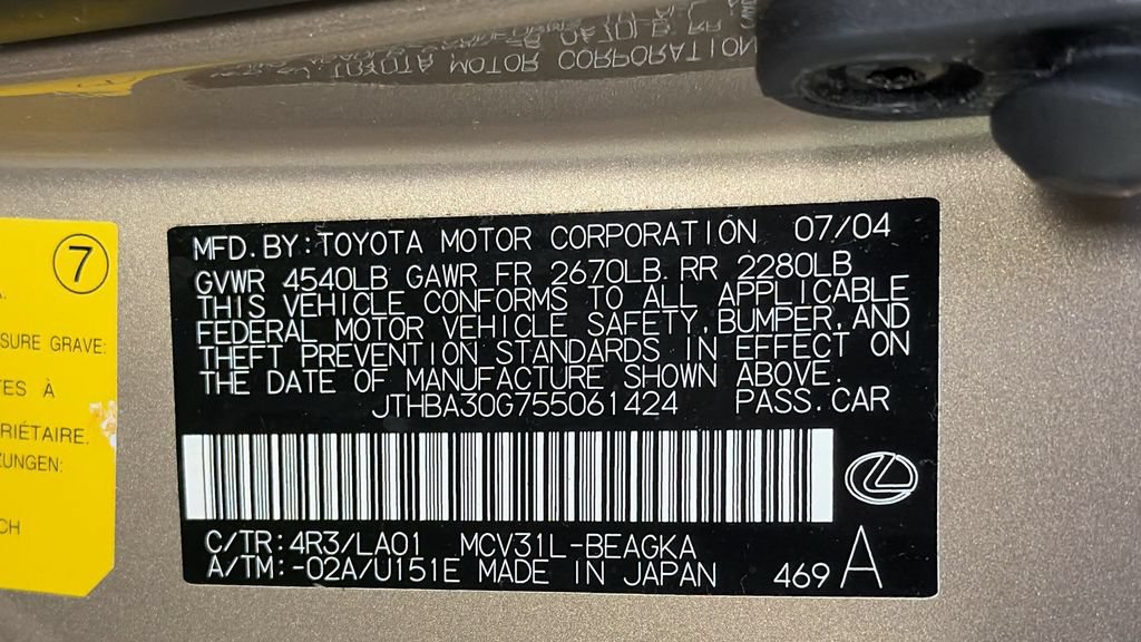 Used 2005 Lexus ES 330 FWD image 30