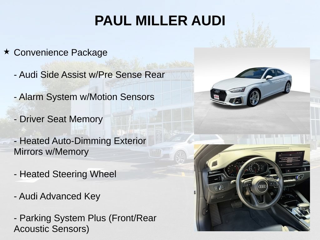 Used 2021 Audi A5 2.0T Premium w/ Convenience Package AWD/4WD image 9