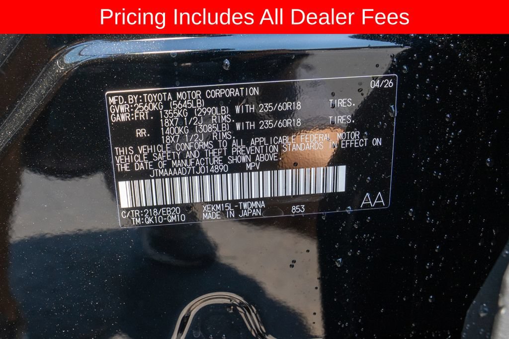 New 2026 Toyota C-HR w/ Cold Weather Package AWD/4WD image 19
