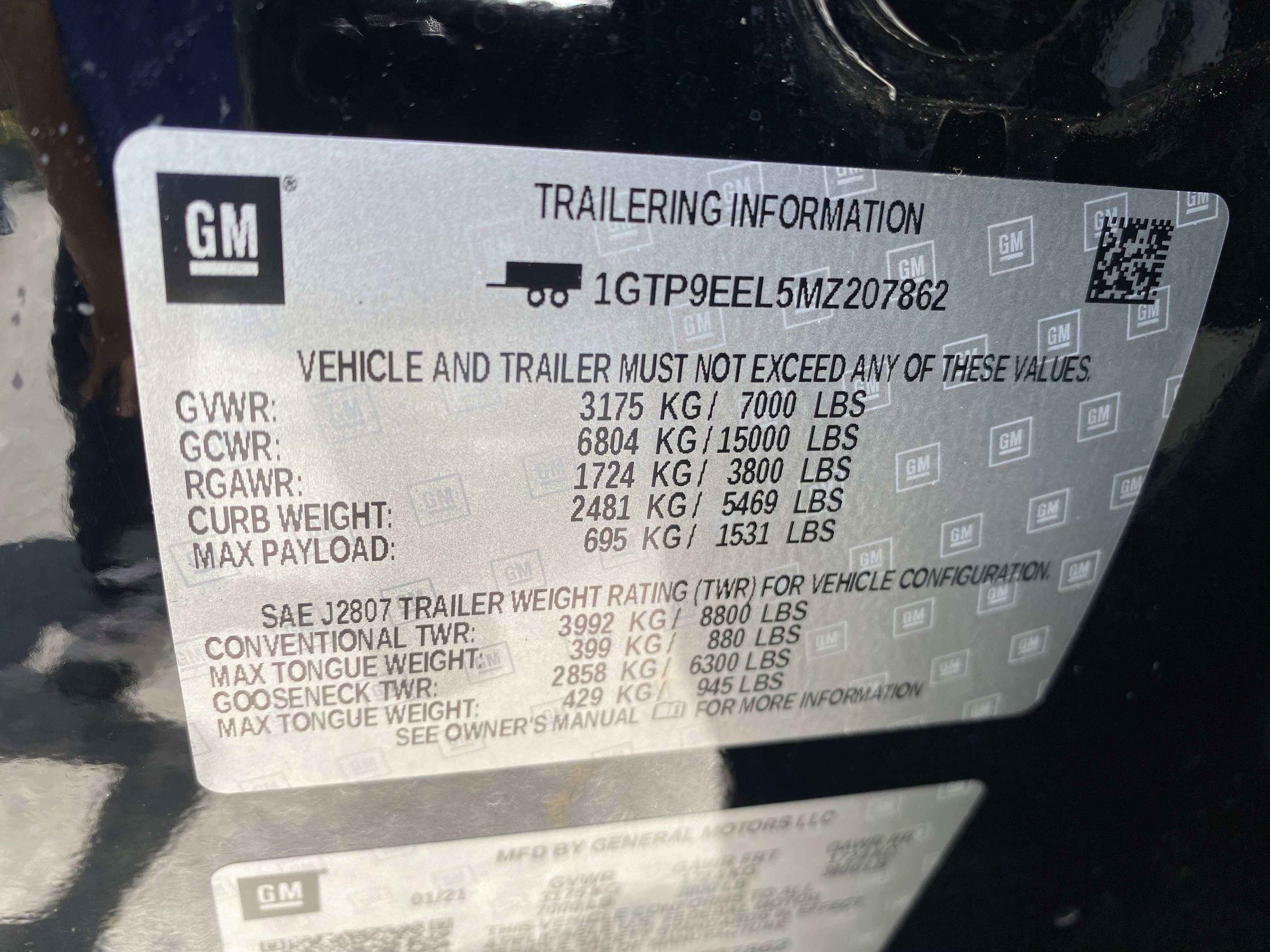 Used 2021 GMC Sierra 1500 AT4 w/ Technology Package image 43