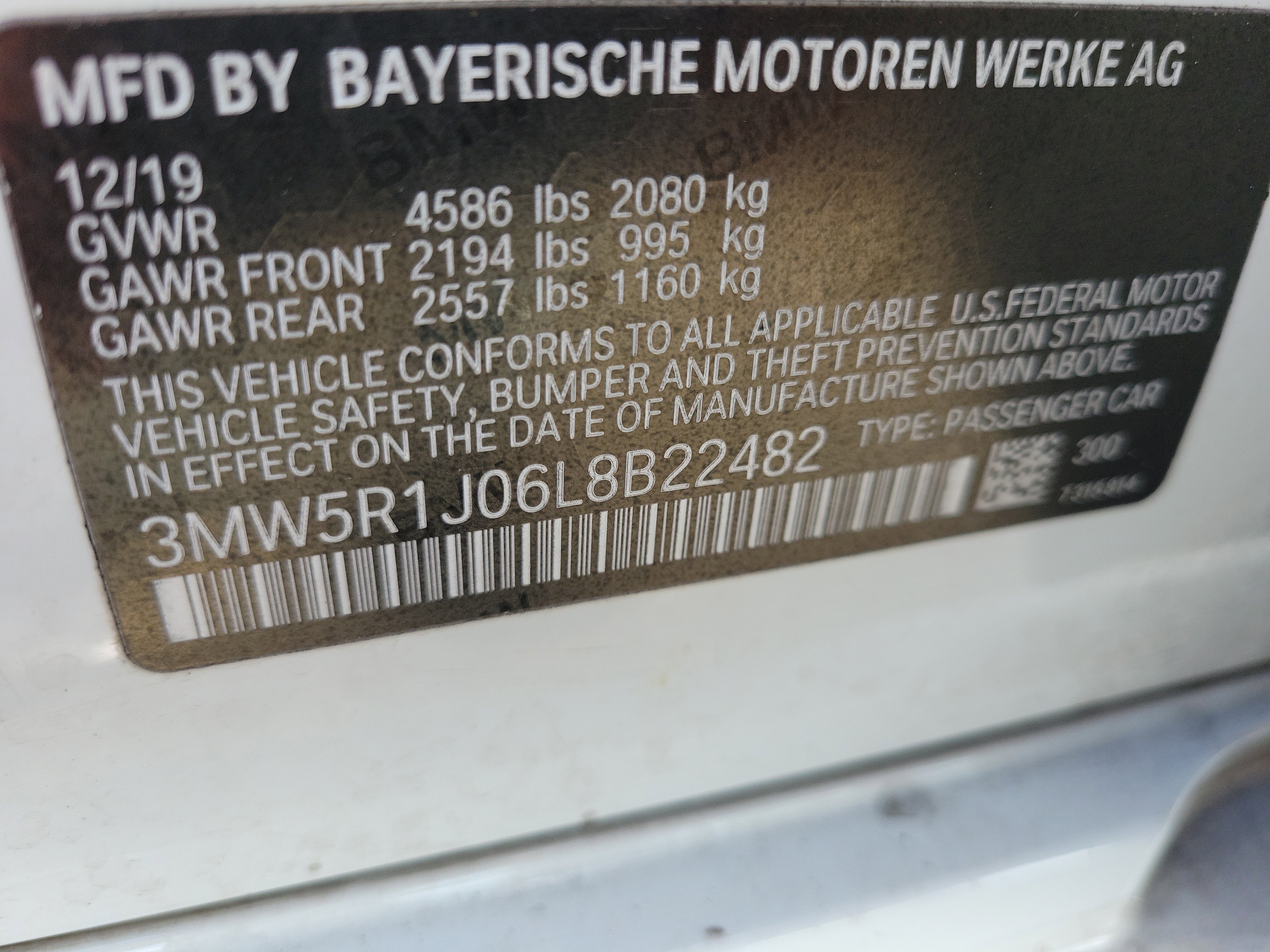 Used 2020 BMW 330i Sedan w/ Driving Assistance Package image 38