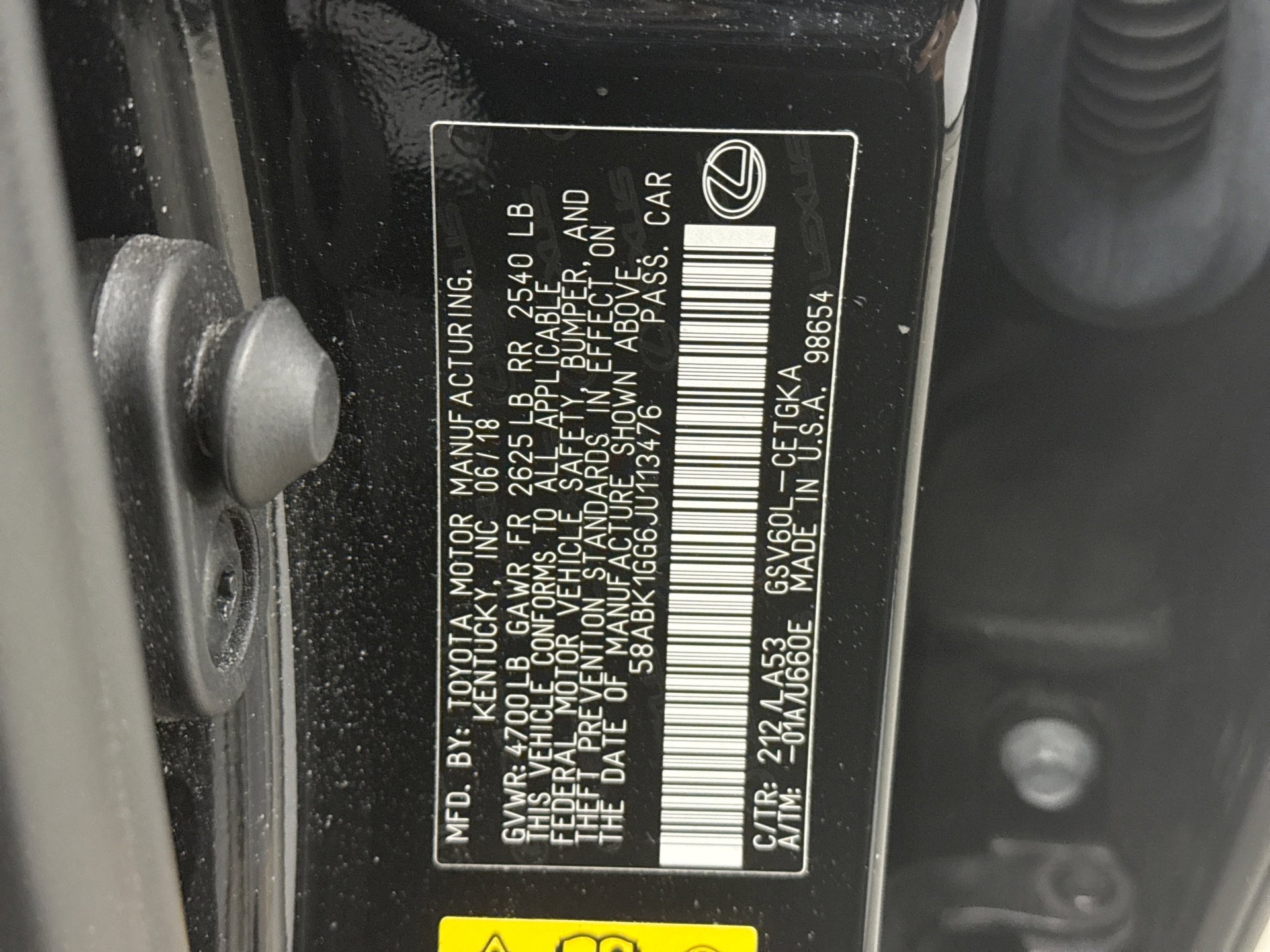 Used 2018 Lexus ES 350 w/ Navigation System Package image 11