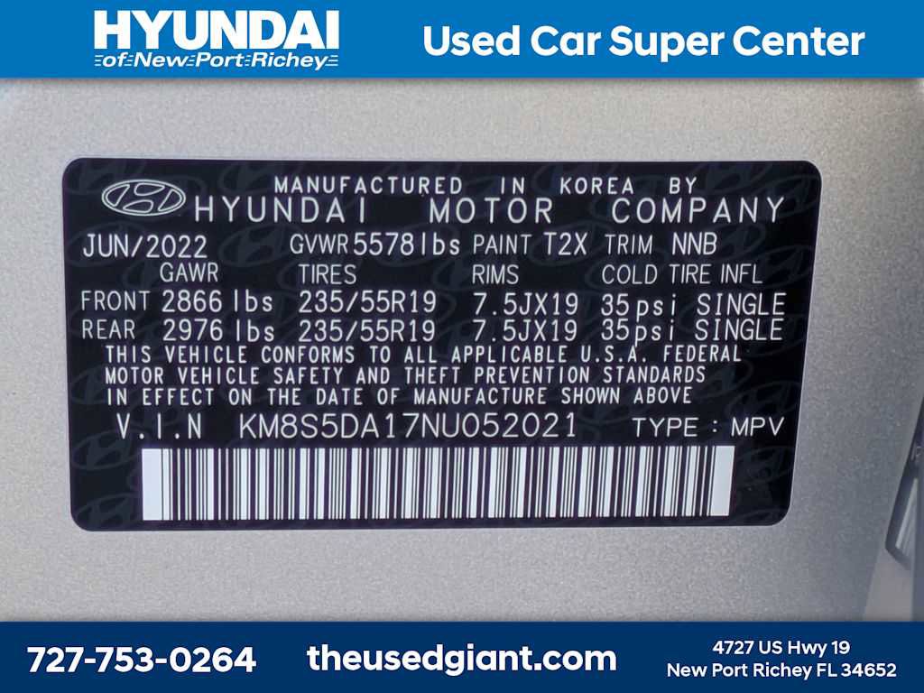 Used 2022 Hyundai Santa Fe Limited AWD/4WD image 46