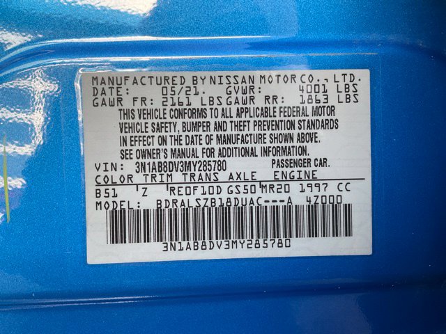 Used 2021 Nissan Sentra SR w/ SR Premium Package FWD image 34