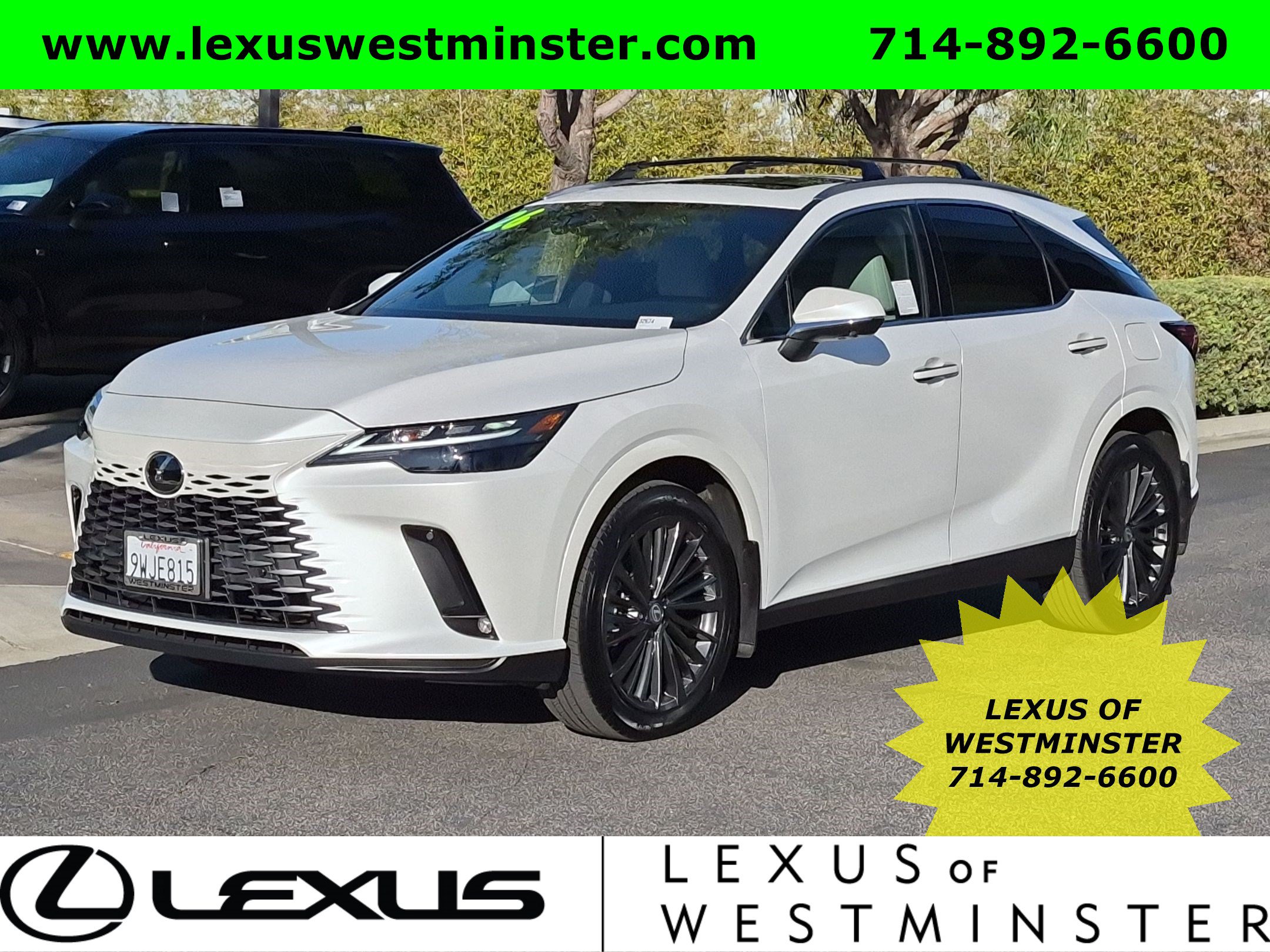 Certified 2026 Lexus RX 350h w/ Convenience Package AWD/4WD image 1