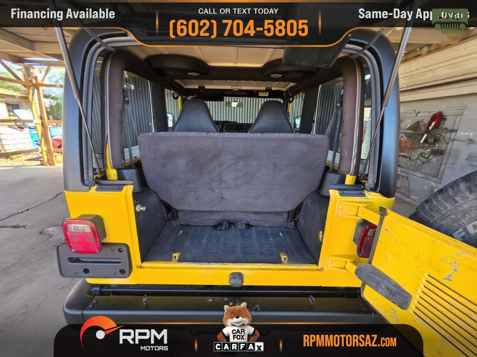 Used 2004 Jeep Wrangler X AWD/4WD image 19