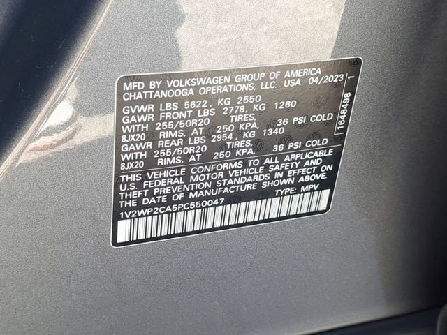 Used 2023 Volkswagen Atlas SE w/ Black Wheel Package image 35