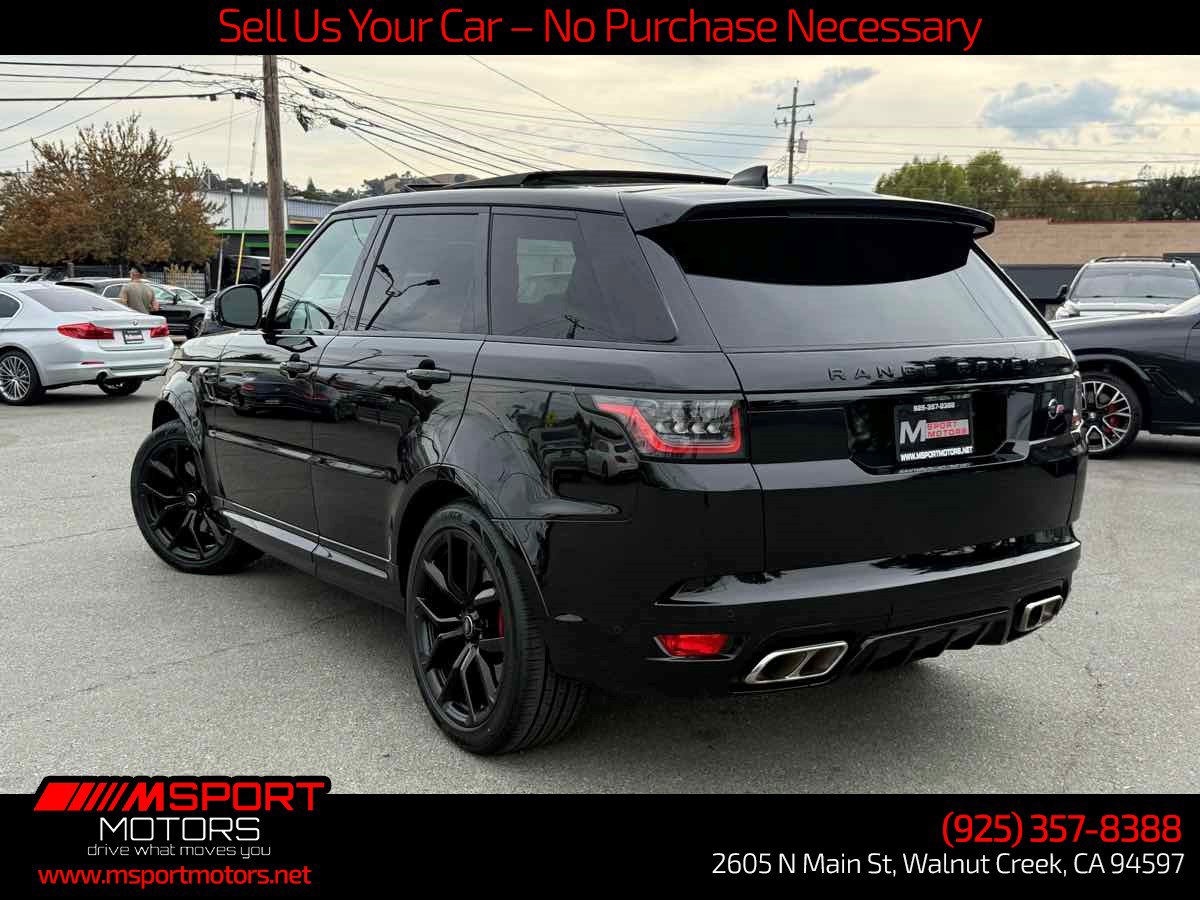 Used 2020 Land Rover Range Rover Sport SVR AWD/4WD image 4