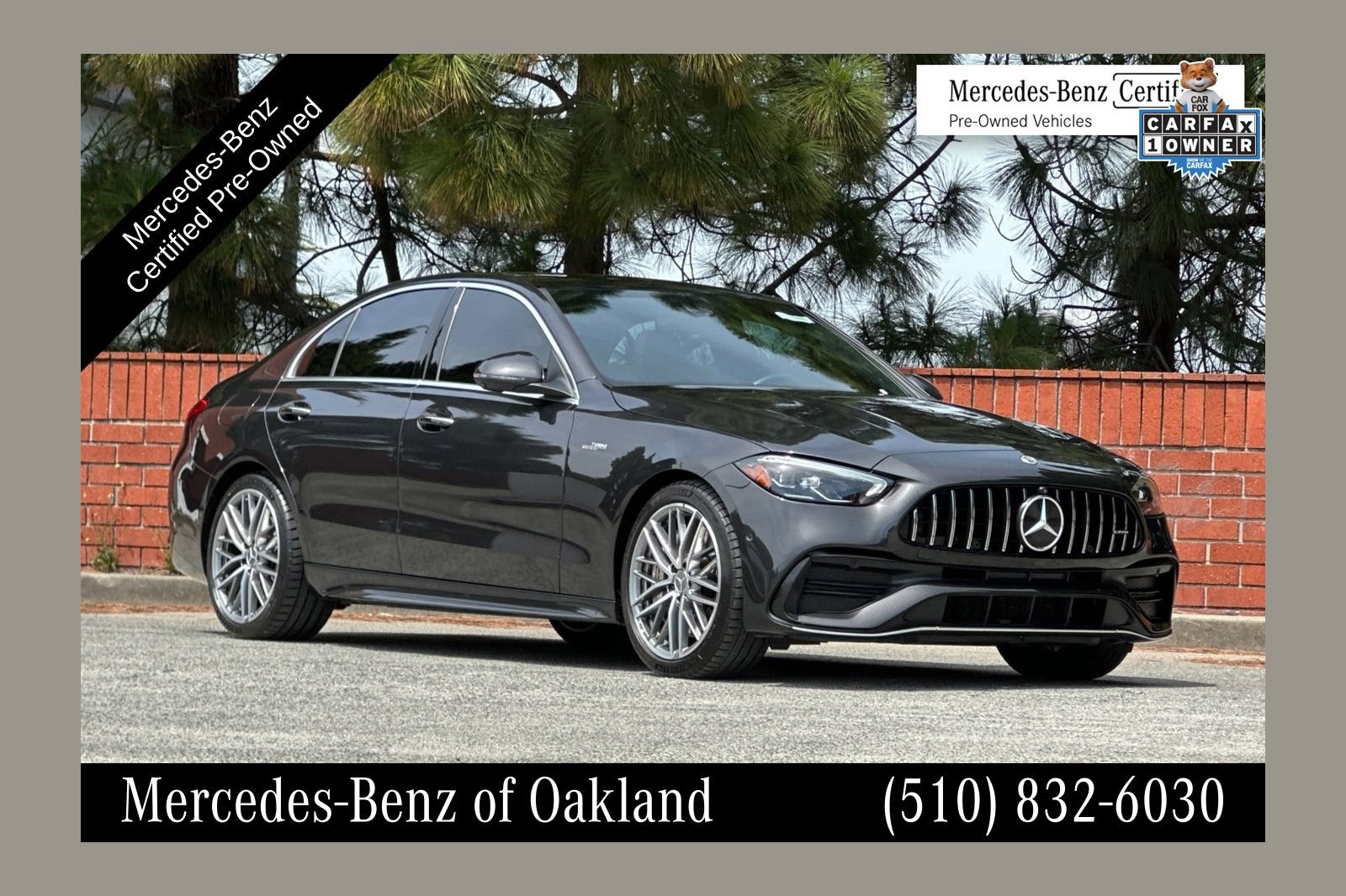 Certified 2023 Mercedes-Benz C 43 AMG 4MATIC Sedan