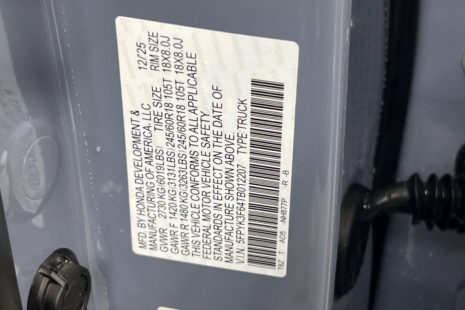 New 2026 Honda Ridgeline TrailSport image 26