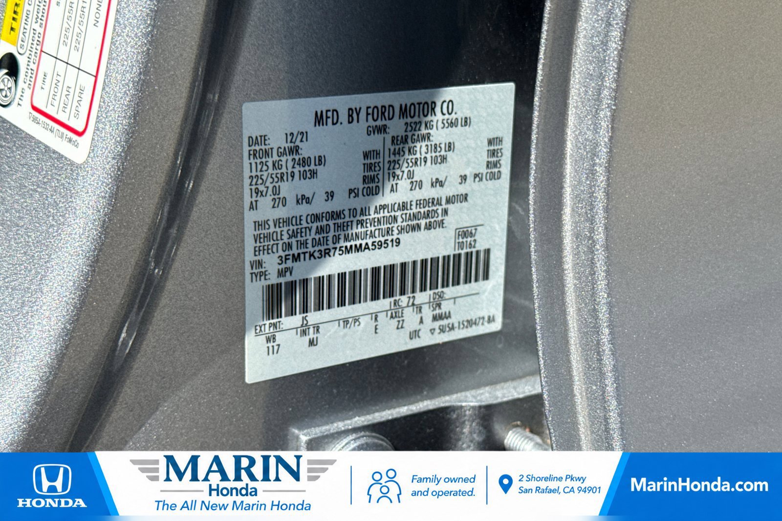 Used 2021 Ford Mustang Mach-E Premium RWD image 38