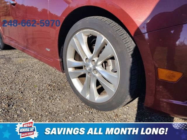 Used 2012 Chevrolet Cruze LTZ w/ RS Package FWD image 9