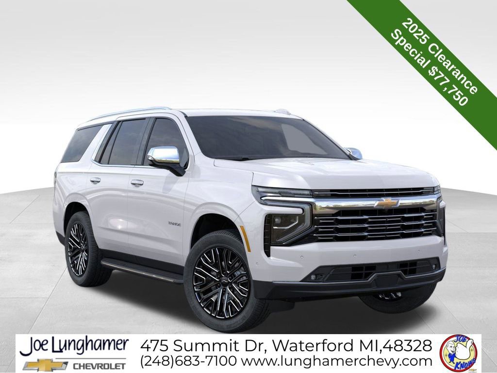 New 2025 Chevrolet Tahoe Premier w/ LPO, Illumination Package image 8