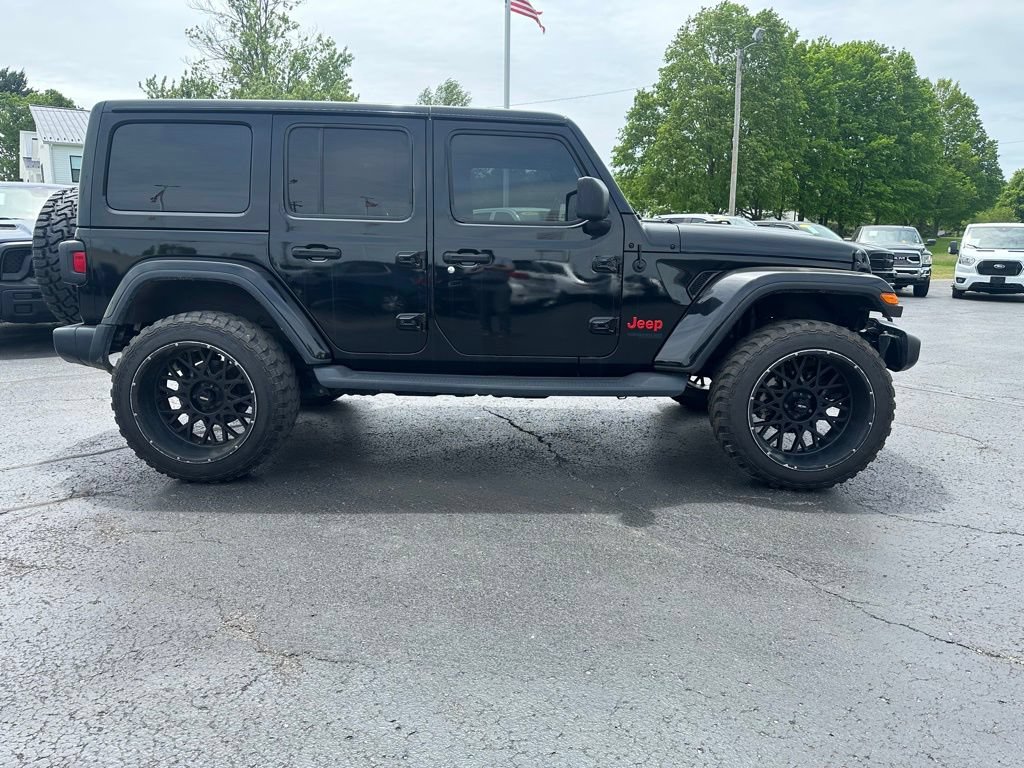Used 2021 Jeep Wrangler Unlimited Sahara AWD/4WD image 2