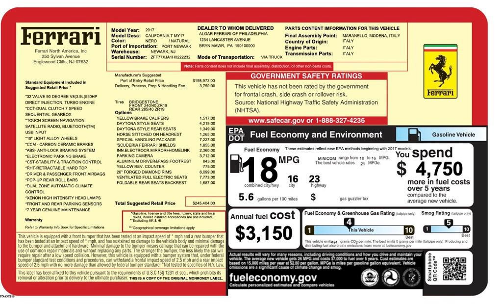 Used 2017 Ferrari California T image 28