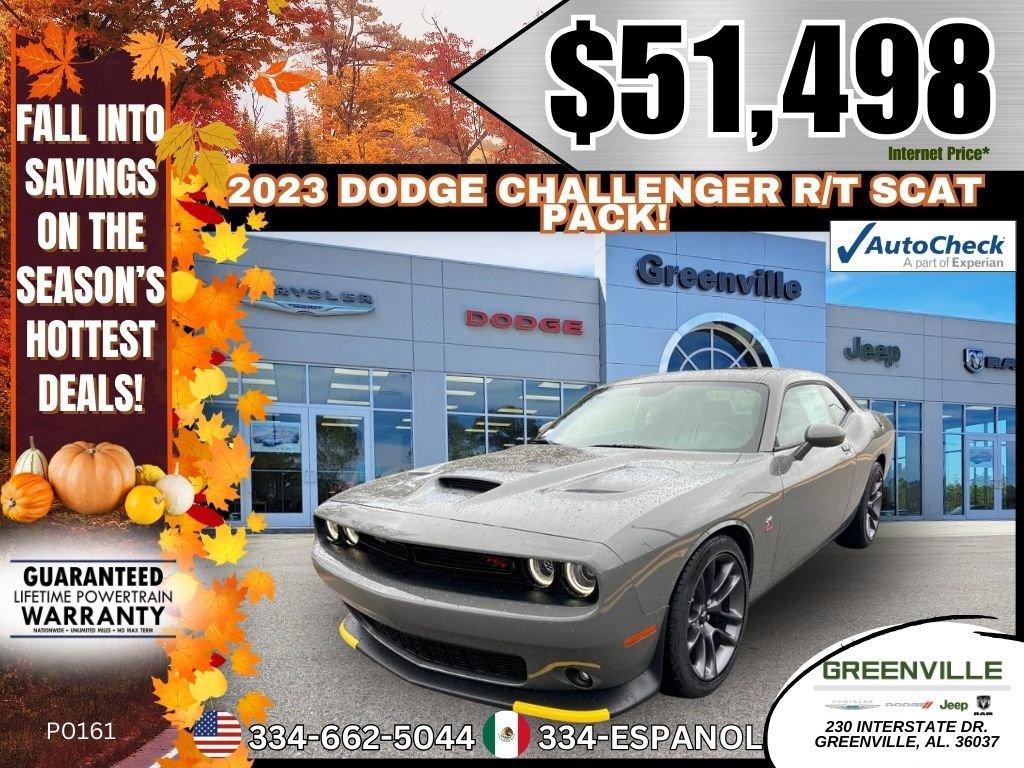 Used 2023 Dodge Challenger R/T Scat Pack w/ Plus Package