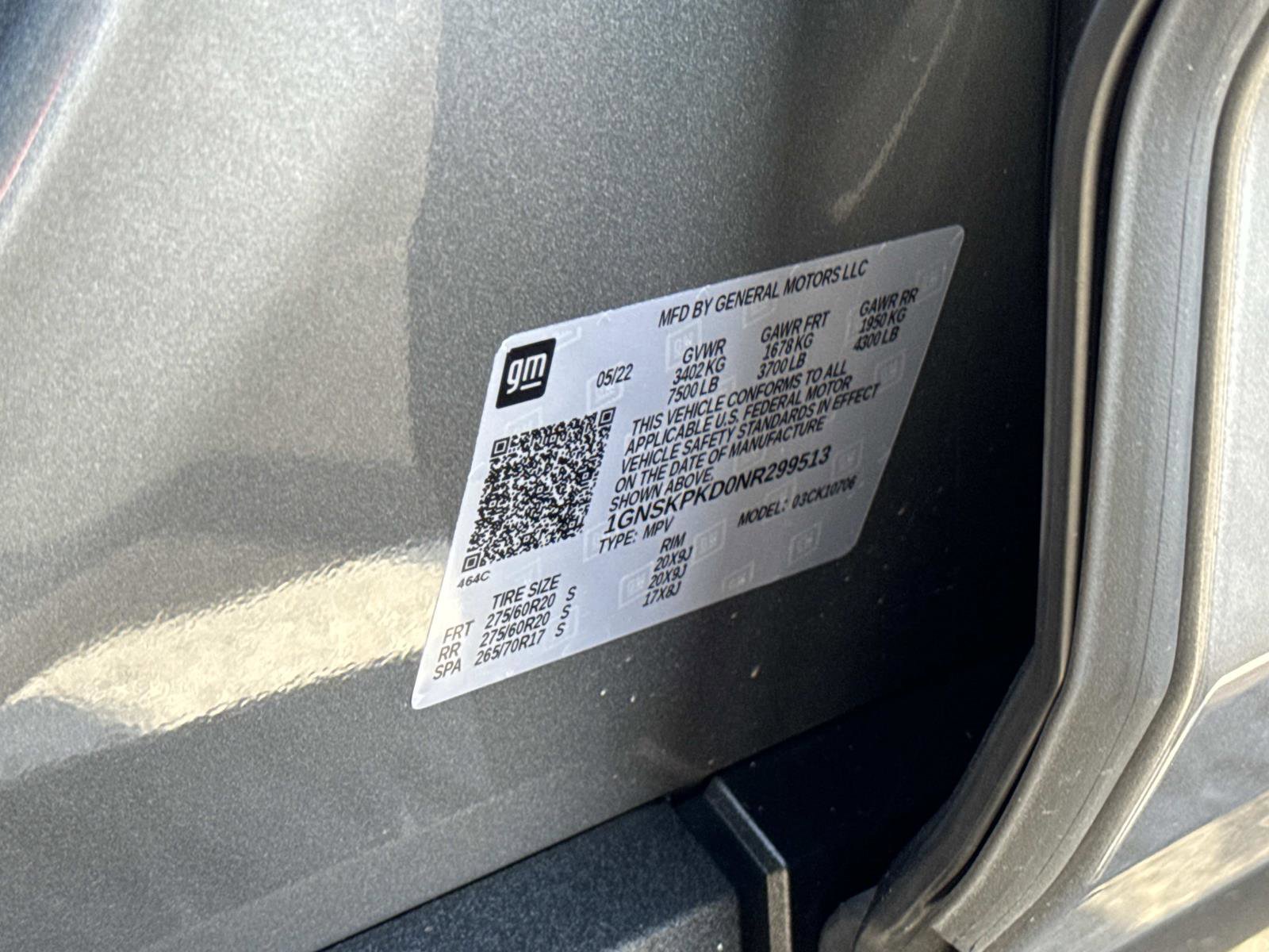 Certified 2022 Chevrolet Tahoe Z71 w/ Luxury Package image 30