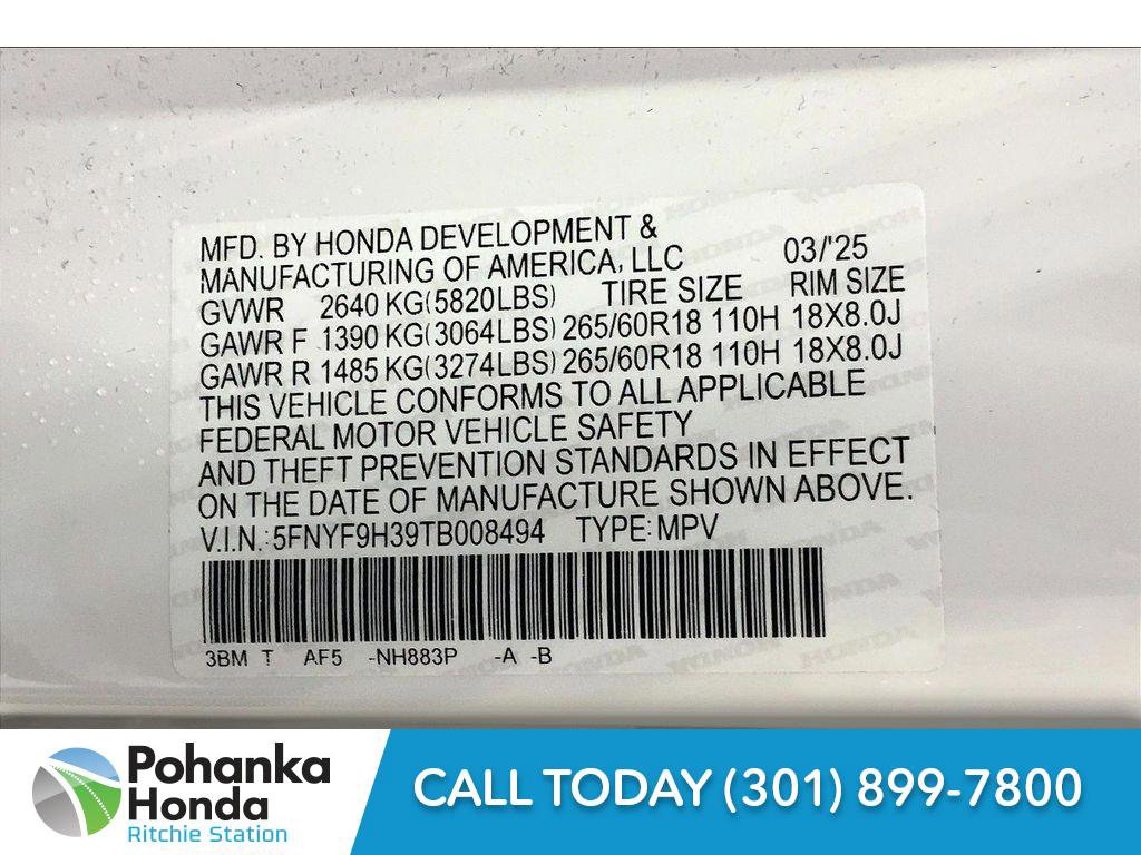 Used 2026 Honda Passport RTL image 33