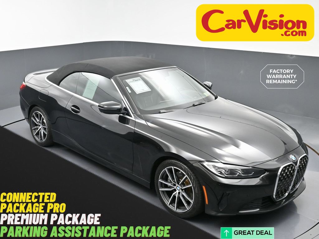 Used 2021 BMW 430i Convertible w/ Parking Assistance Package image 1
