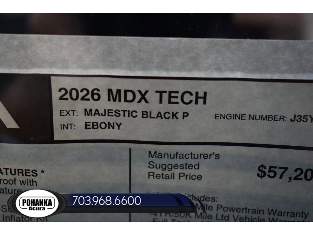 New 2026 Acura MDX Technology Package image 39