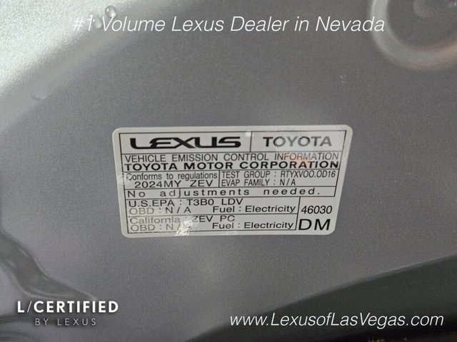 Certified 2024 Lexus RZ 300e Premium FWD image 29