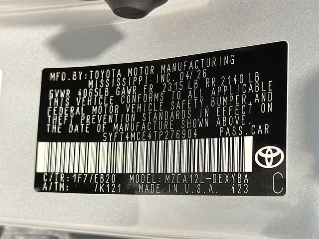 New 2026 Toyota Corolla XSE FWD image 26