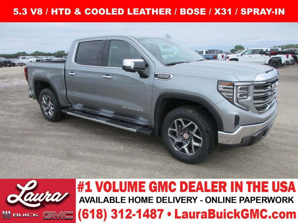 New 2026 GMC Sierra 1500 SLT w/ SLT Premium Package AWD/4WD image 1
