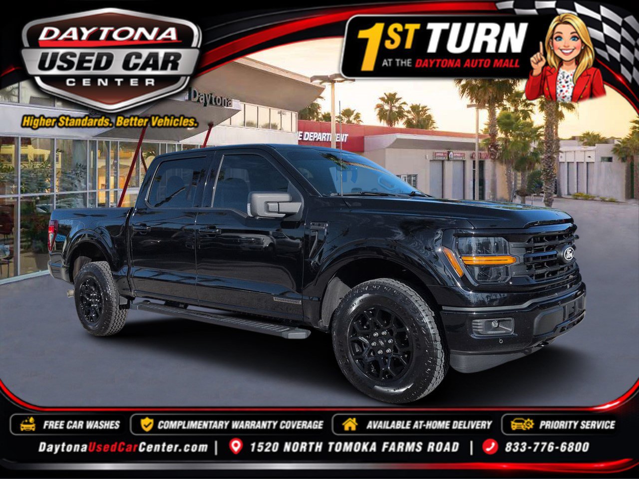 Used 2024 Ford F150 XLT w/ Equipment Group 302A MID AWD/4WD image 1