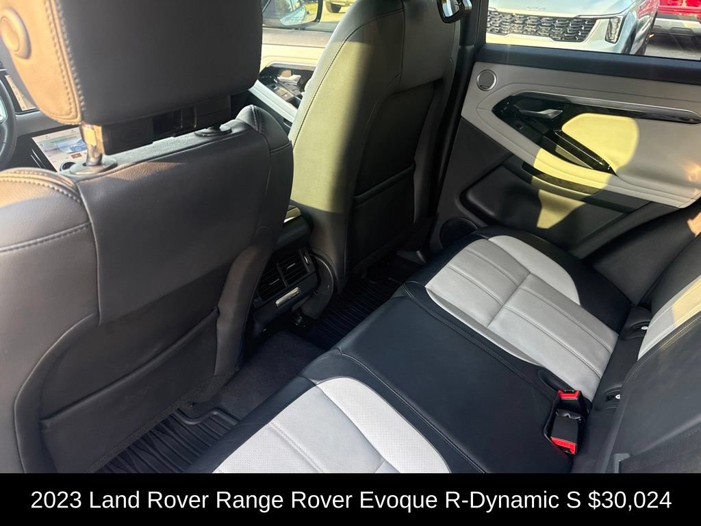 Used 2023 Land Rover Range Rover Evoque R-Dynamic S AWD/4WD image 14