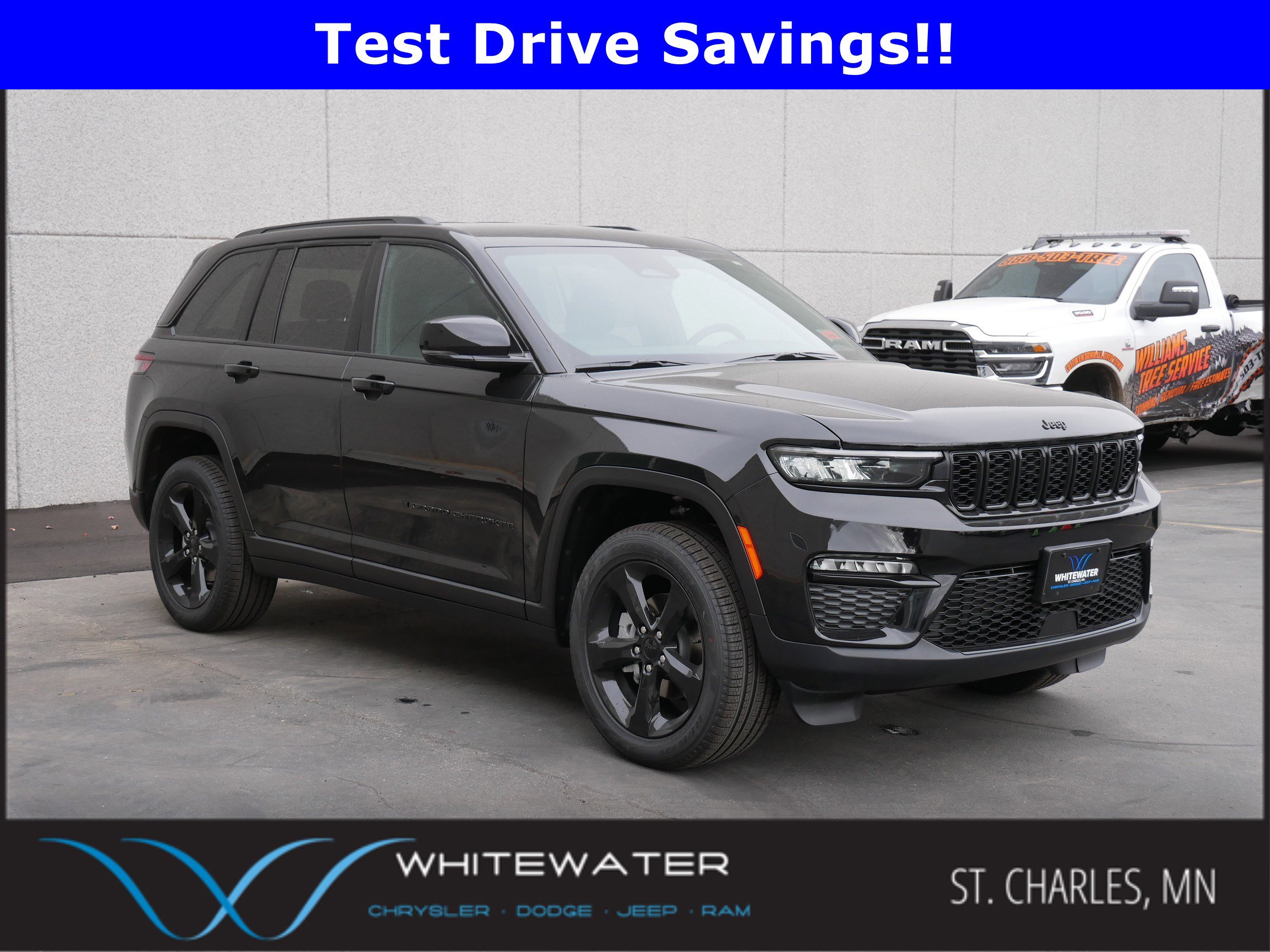 New 2025 Jeep Grand Cherokee Limited w/ Black Appearance Package