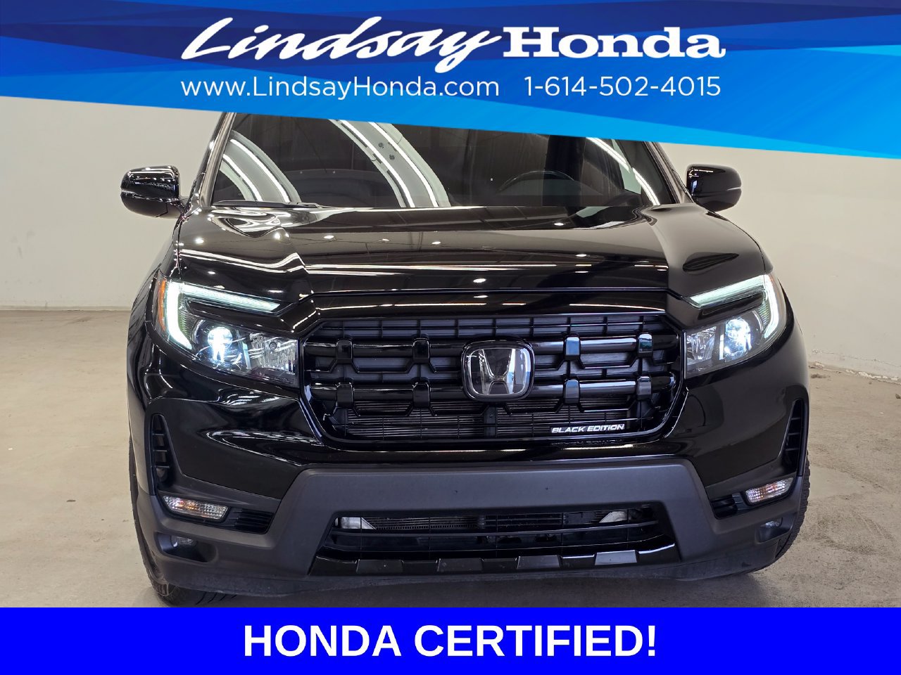 Certified 2025 Honda Ridgeline Black Edition image 2