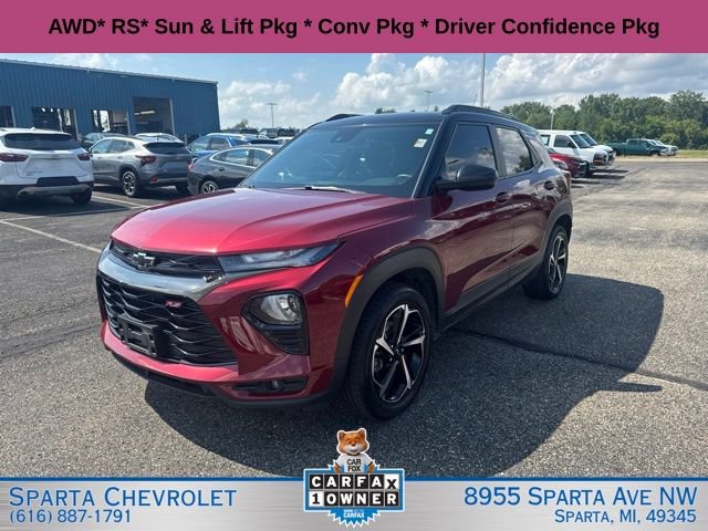 Used 2022 Chevrolet TrailBlazer RS w/ Sun and Liftgate Package AWD/4WD image 7