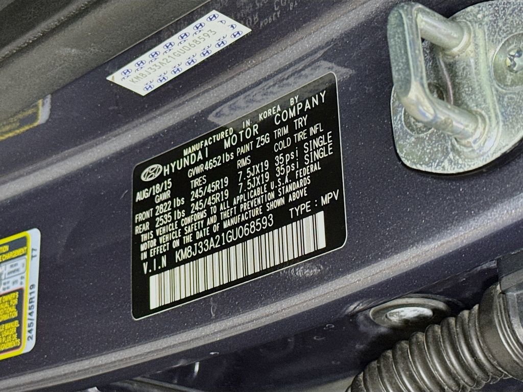 Used 2016 Hyundai Tucson Limited image 33