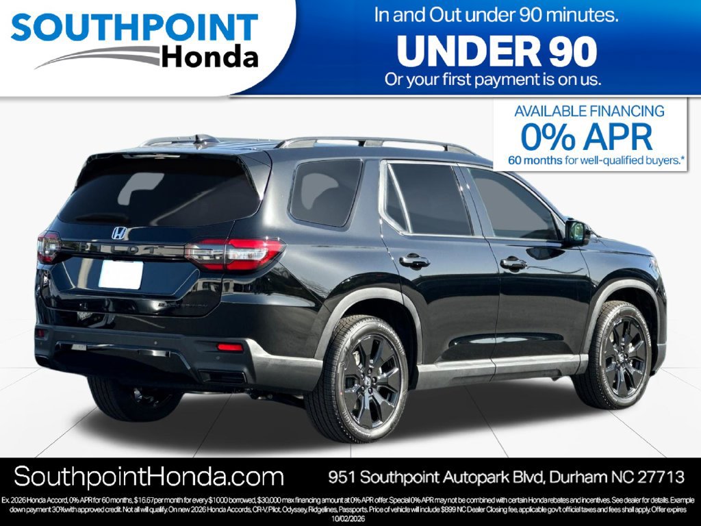 New 2026 Honda Pilot Black Edition image 3