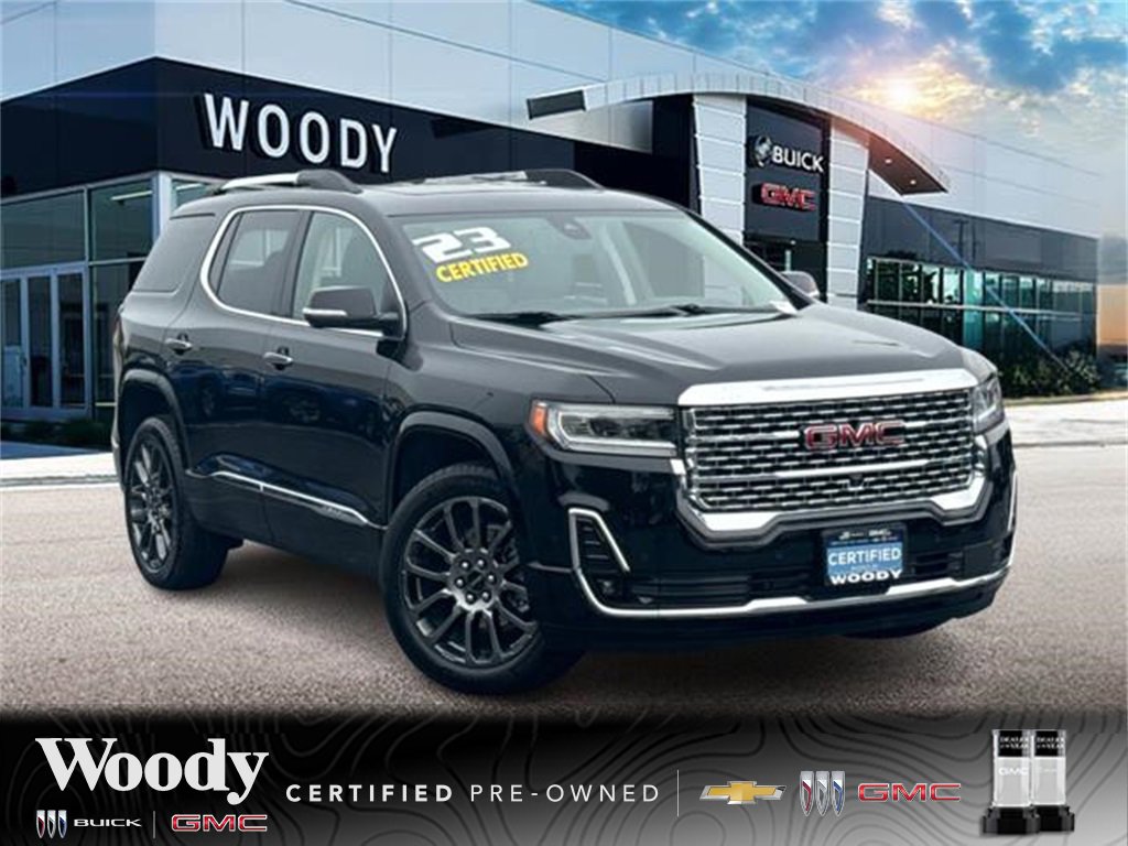 Certified 2023 GMC Acadia Denali w/ Black Diamond Edition