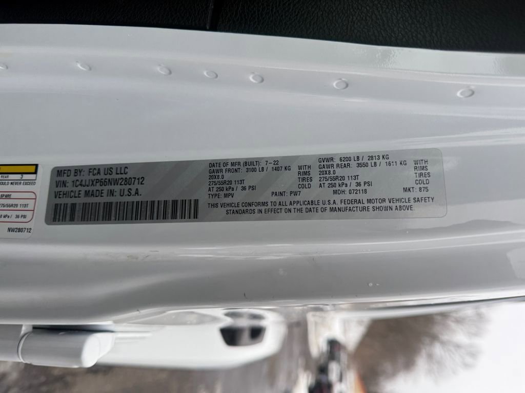 Certified 2022 Jeep Wrangler Unlimited Sahara w/ Cold Weather Group image 19