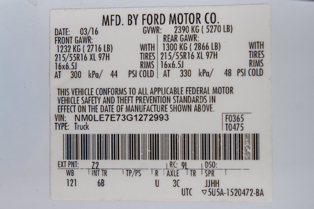 Used 2016 Ford Transit Connect XL FWD image 23